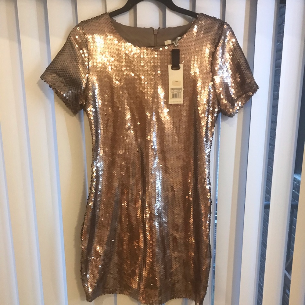 Sequin mini dress